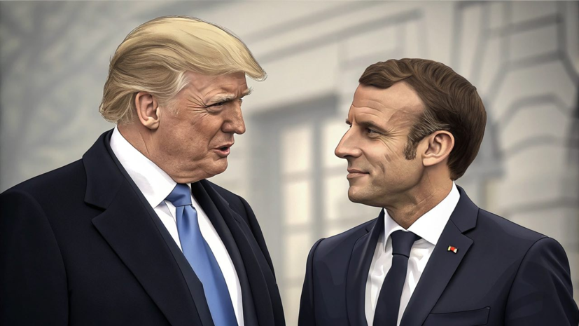 Макрон: поддержка Трампом Киева будет показателем его надёжности