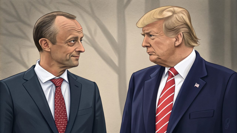 Мерц и Трамп 5 июня обсудят в США конфликт на Украине