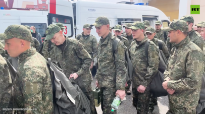 МО показало первые кадры с освобождёнными из украинского плена бойцами ВС России