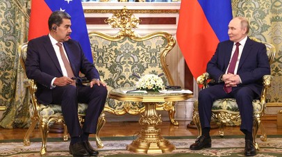 В Кремле начались переговоры Путина и Мадуро