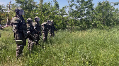 Сапёры МЧС обезвредили и изучили новую мину ПВП-50 украинского производства