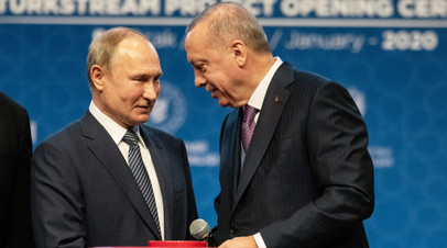 Эрдоган заявил, что подробно обсудил с Путиным Украину