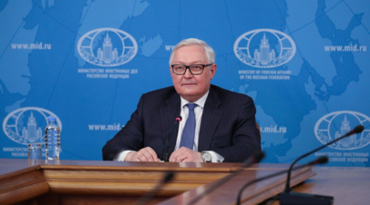 Рябков: итог переговоров с Украиной будет зависеть от спонсоров киевского режима
