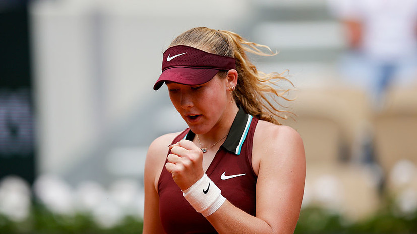 Мирра Андреева и Диана Шнайдер вышли в четвертьфинал «Ролан Гаррос» в парном разряде