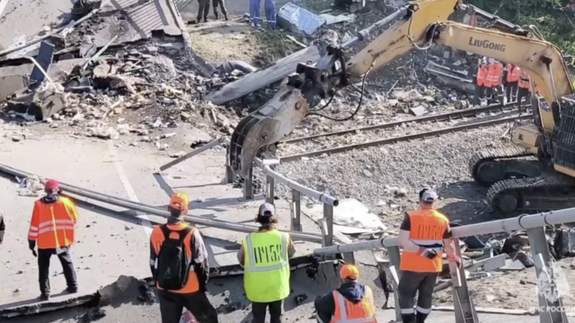 Богомаз: железнодорожные пути на месте ЧП в Брянской области расчищены
