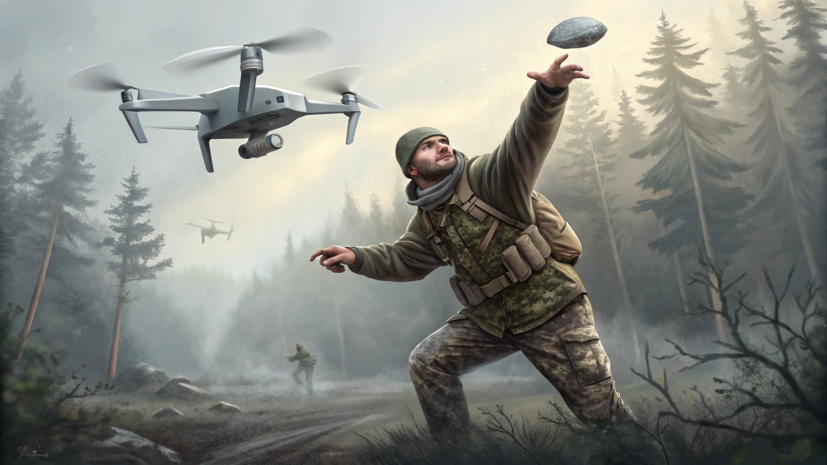 Дальнобойщик из Белоруссии рассказал, как камнями пытался сбивать БПЛА