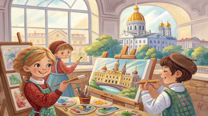 В Петербурге НМИЦ имени Турнера реализовал арт-проект для детей