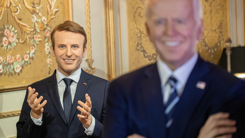 BFMTV: скульптуру Макрона украли из музея восковых фигур Гревен во Франции