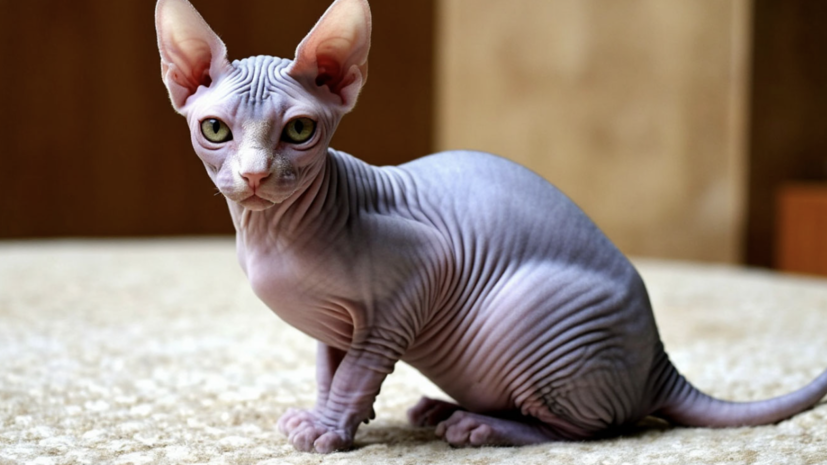 Фелинолог Сиротина предупредила о риске солнечных ожогов у сфинксов