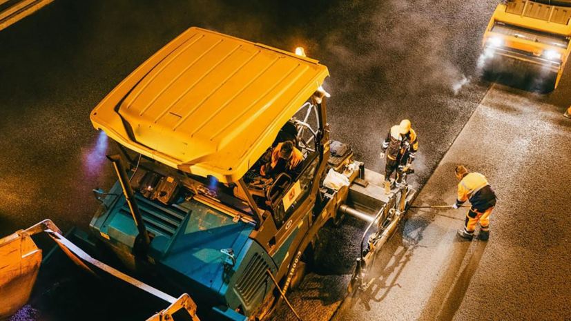 На МКАД обновят асфальт на 25 участках в 2025 году