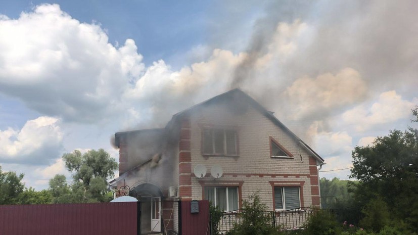 В Рыльске женщина пострадала в результате атаки БПЛА ВСУ на дачные дома