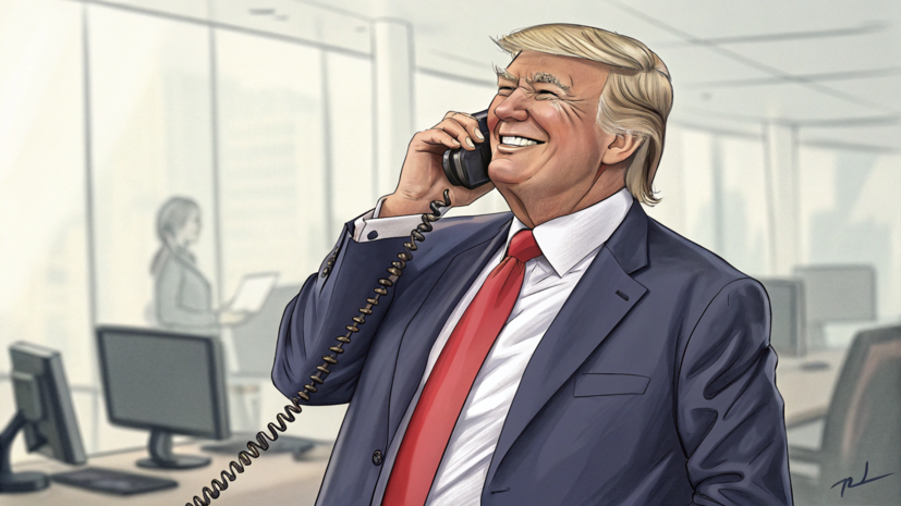Трамп назвал позитивным разговор с Путиным