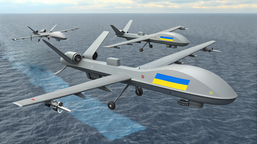 МО: уничтожены три БПЛА над акваторией Чёрного моря и Белгородской областью