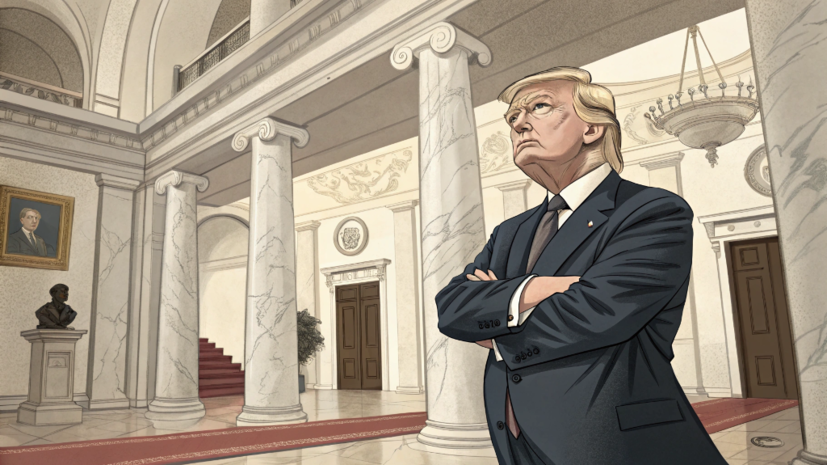 Politico: в Белом доме заявили о «жёсткости» Трампа по отношению к Путину