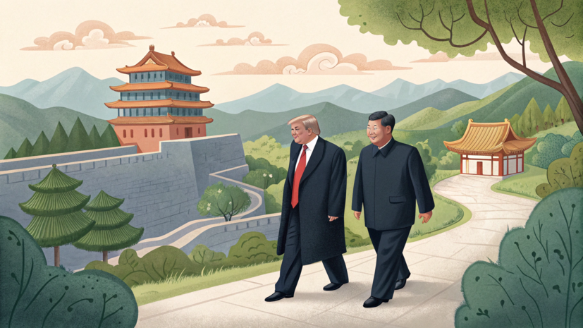 Си Цзиньпин пригласил Трампа посетить Китай