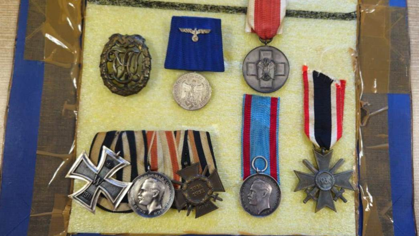 На Ставрополье изъяли контрабанду немецких наград времён мировых войн