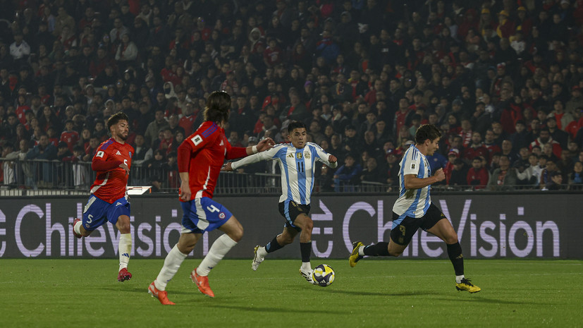 Гол Альвареса принёс Аргентине победу над Чили в отборе к ЧМ-2026