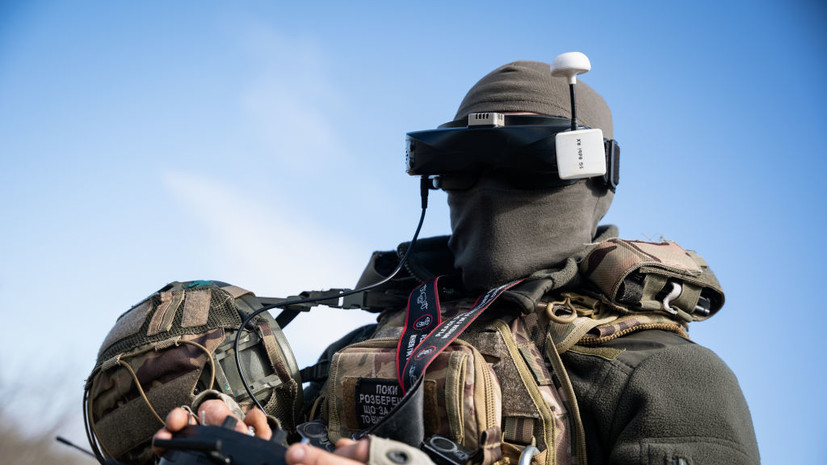 ВСУ пытались атаковать Энергодар пятью дронами