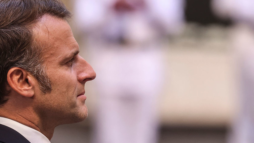 Филиппо обвинил Макрона в растрате средств на Украину