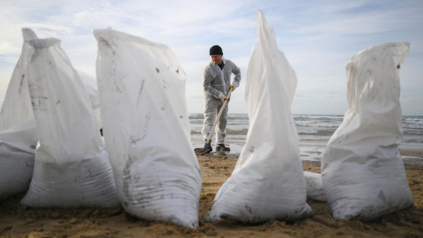 Слюсарь: весь песок с мазутом с ростовского полигона вывезли обратно на Кубань