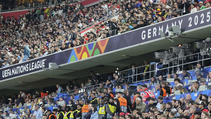 Болельщик погиб во время финала Лиги наций, упав с трибуны