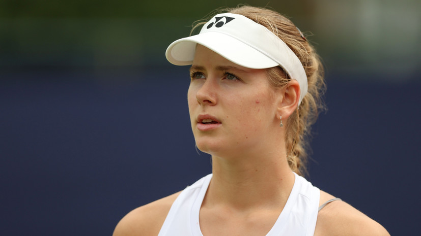 111-я ракетка мира Захарова выбила Векич в первом круге турнира WTA в Лондоне