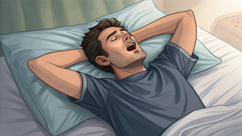 Сомнолог Кудинов: людям с храпом и апноэ во сне нельзя спать на спине