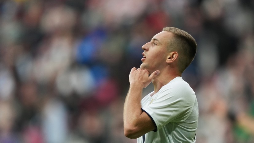 Гладышев — третий игрок в истории сборной России, забивший 4+ голов за матч