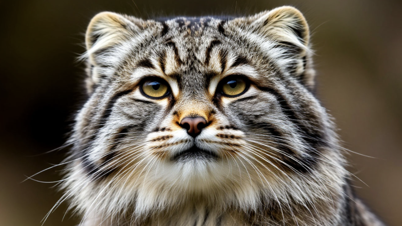 Манул Тимофей из Московского зоопарка сбросил вес к лету