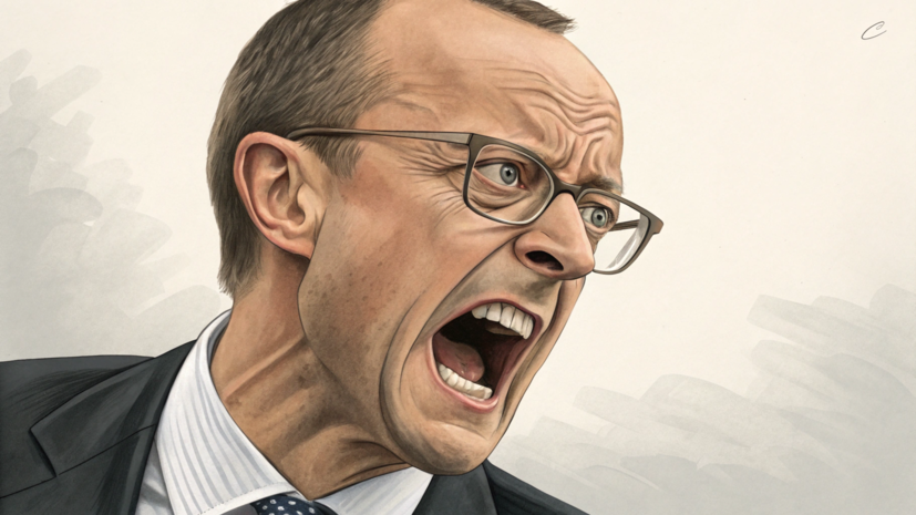 Welt: Мерц осудил массированные удары ВС России по Украине