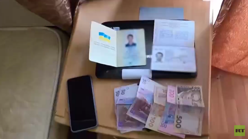 ФСБ показала кадры задержания украинского агента в Новгородской области