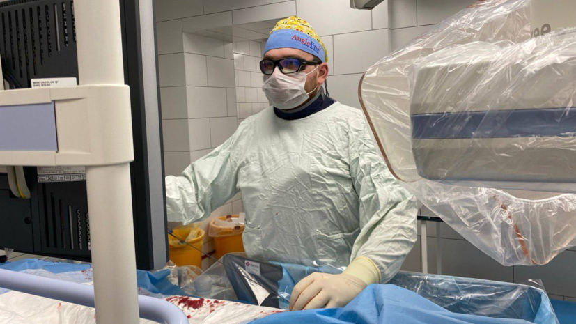 В Удмуртии пациенту успешно провели стентирование коронарных артерий