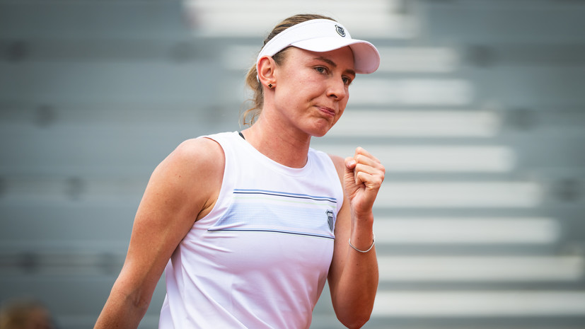 Александрова обыграла Блинкову и вышла в 1/4 финала турнира в Хертогенбосе