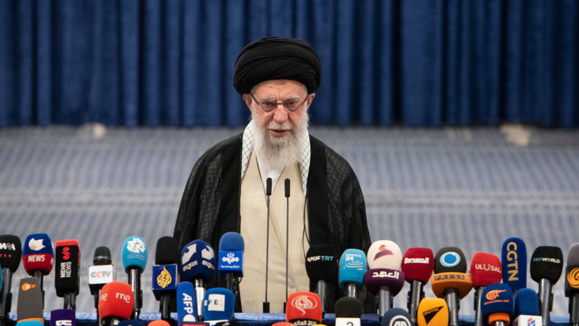 Верховный лидер Ирана Али Хаменеи выступит с обращением к нации