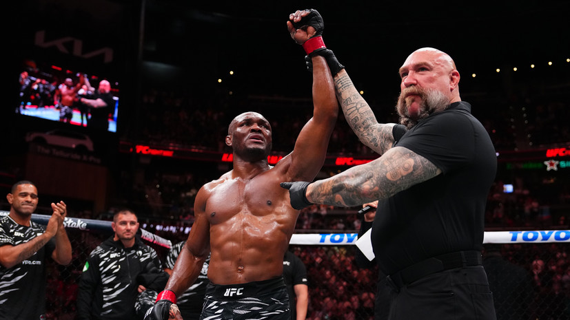 38-летний Камару Усман победил Хоакина Бакли на турнире UFC