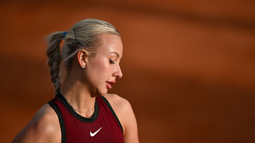 Потапова снялась с турнира WTA в Берлине из-за травмы
