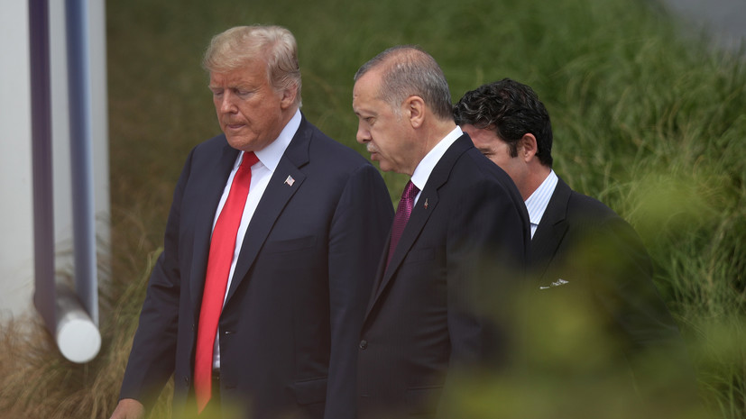 Эрдоган обсудил по телефону с Трампом конфликт между Ираном и Израилем