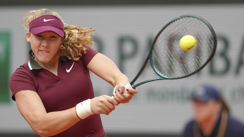 Мирра Андреева опустилась на одну строчку обновлённого рейтинга WTA