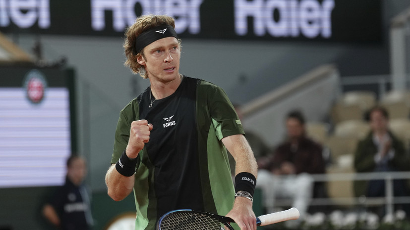 Рублёв поднялся на одну строчку в обновлённом рейтинге АТР