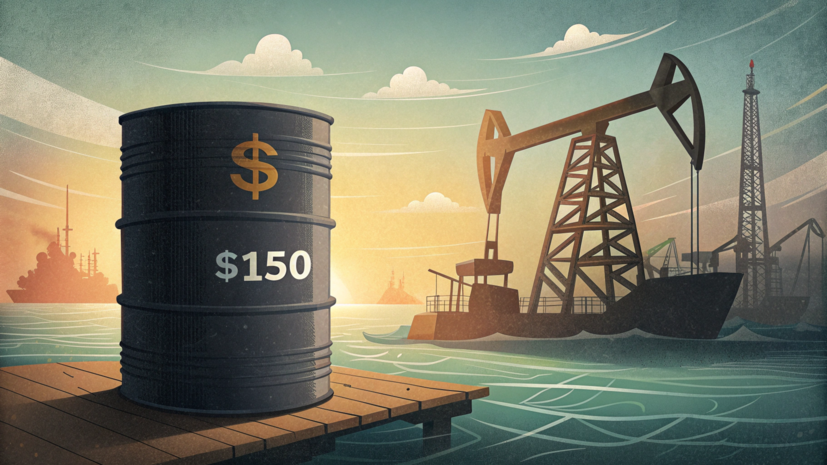Аналитик: при самом плохом варианте нефть вырастет до $150 за баррель