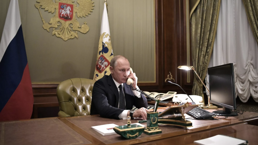 Путин и Эрдоган провели телефонные переговоры