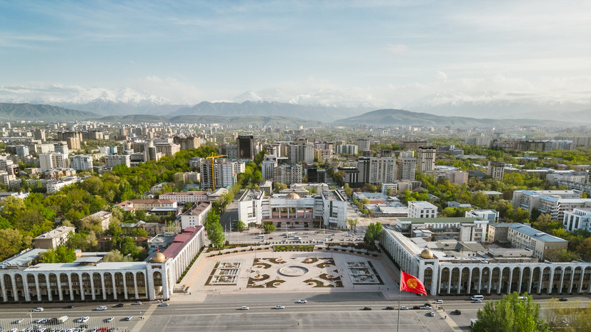 В Бишкеке произошло масштабное отключение электричества