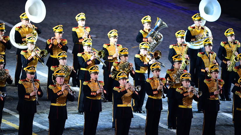 Центральный военный оркестр представит новую программу на фестивале «Спасская башня»
