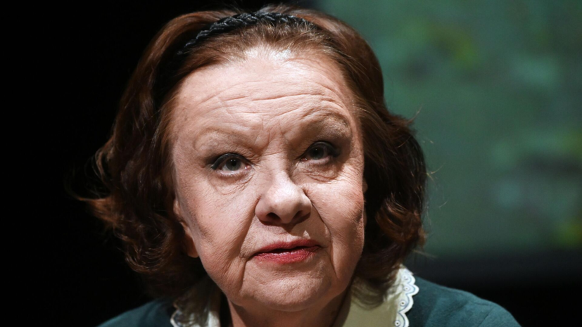 SHOT: актриса Наталья Тенякова умерла во сне