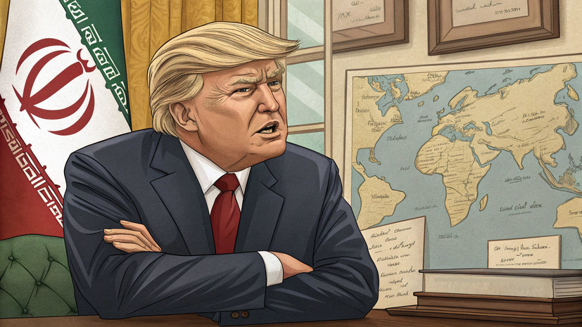 Эксперт Мюллер: Трамп постарается избежать прямого участия в конфликте с Ираном