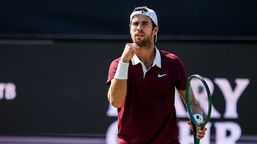 Хачанов вышел в четвертьфинал турнира ATP в Галле