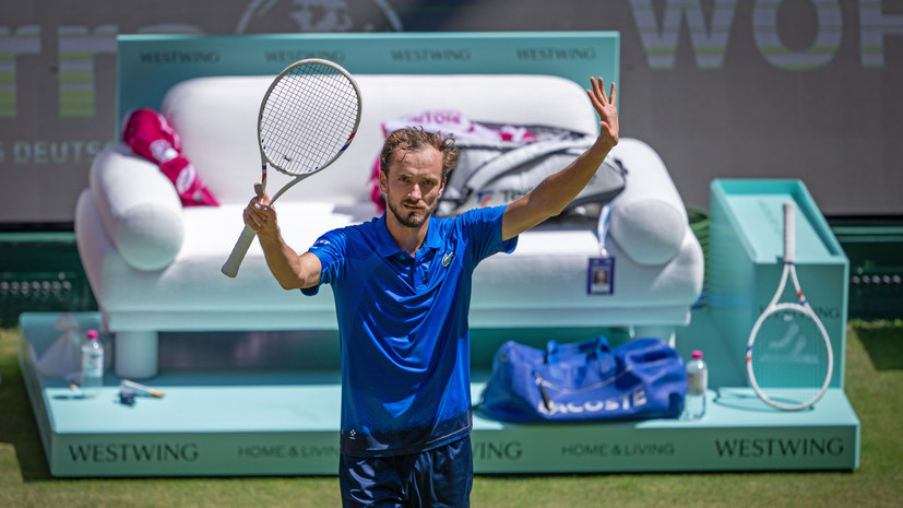 Медведев вышел в полуфинал турнира ATP в Галле