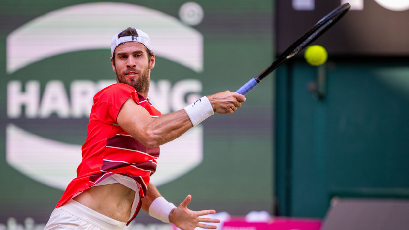 Хачанов победил Этчеверри и вышел в полуфинал турнира ATP в Галле