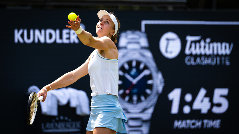 Самсонова не смогла выйти в финал турнира WTA в Берлине