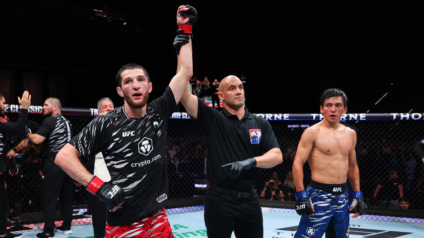 Уланбеков победил Максума на турнире UFC в Азербайджане